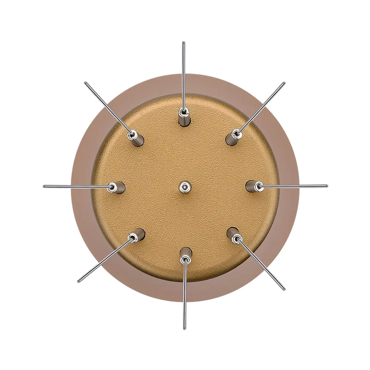 Normcore WDT Tool V2.1 with Stand - 0.23mm 9 Prong Espresso Distribution Tool, Weiss Distribution Technique, Magnetic Coffee Stirrer with 5 Extra Needles, Bronze Anodized Aluminum Handle - view 6