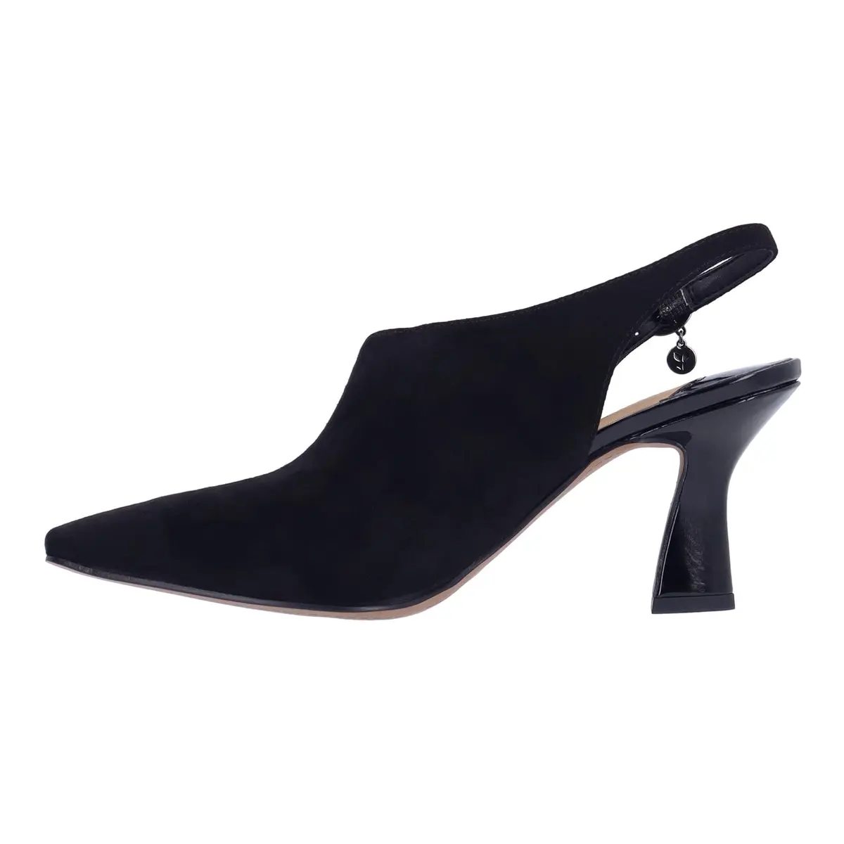 J.Reneé Prissy Black Women's Pump Shoes 10.5 Wide | Elegant Dress Pump with Memory Foam (70-120c) - main product image