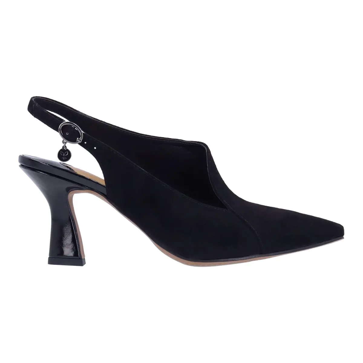 J.Reneé Prissy Black Women's Pump Shoes 10.5 Wide | Elegant Dress Pump with Memory Foam (70-120c) - view 4