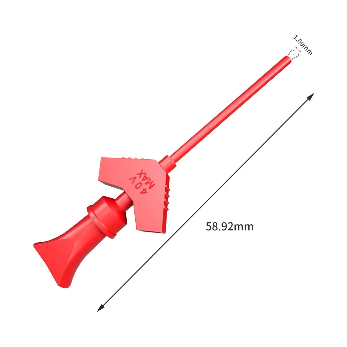 Goupchn SMD IC Test Hook Clips, 10 Colors, 10PCS | Precision Measuring in India - view 2