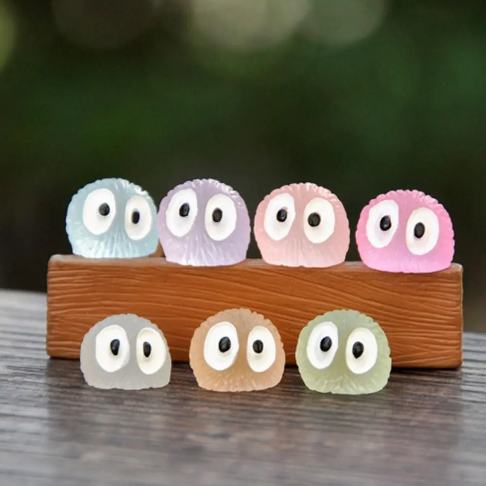 Ygapuzi 21Pcs Cute Soot Sprites Car Rearview Mirror Accessories 1*1cm Resin Tiny Decor for Car & Home - main product image