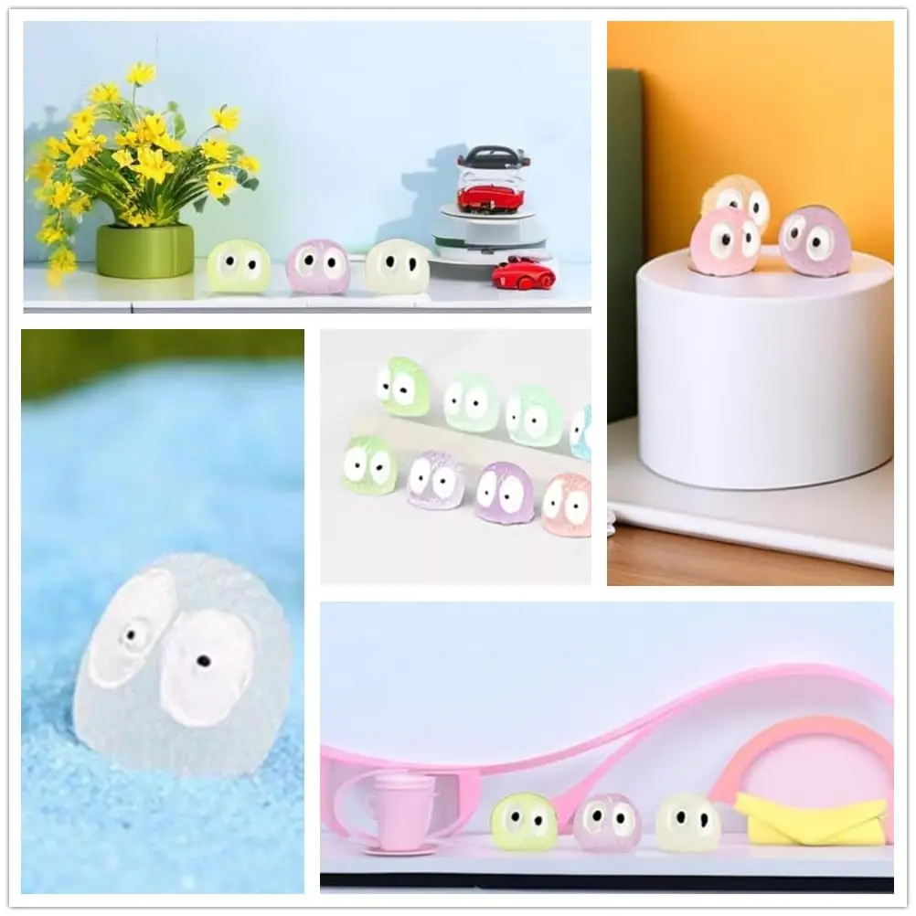 Ygapuzi 21Pcs Cute Soot Sprites Car Rearview Mirror Accessories 1*1cm Resin Tiny Decor for Car & Home - view 8