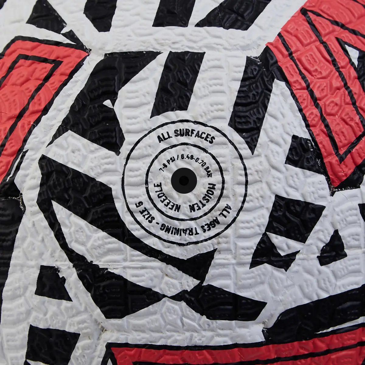 Mitre Recreation Soccer Ball 5 | Heavy-Duty Street Soccer Ball with 32-Panel Stitching - view 4
