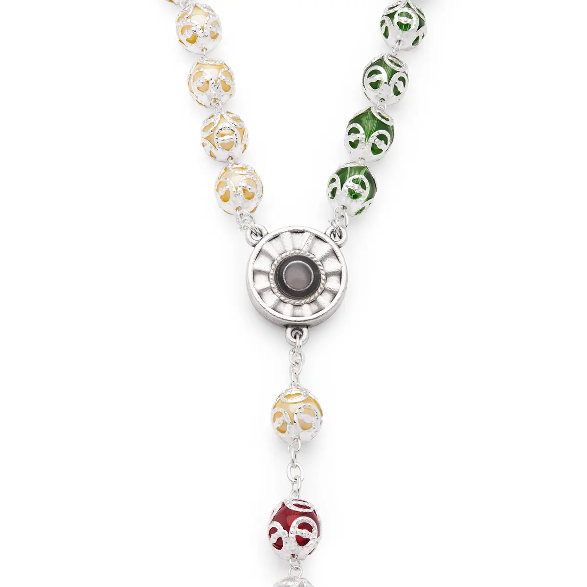 Mondo Cattolico Missionary Rosary Beads 64 cm (25.2 in) | Authentic Vatican-Sourced Prayer Tool - view 3