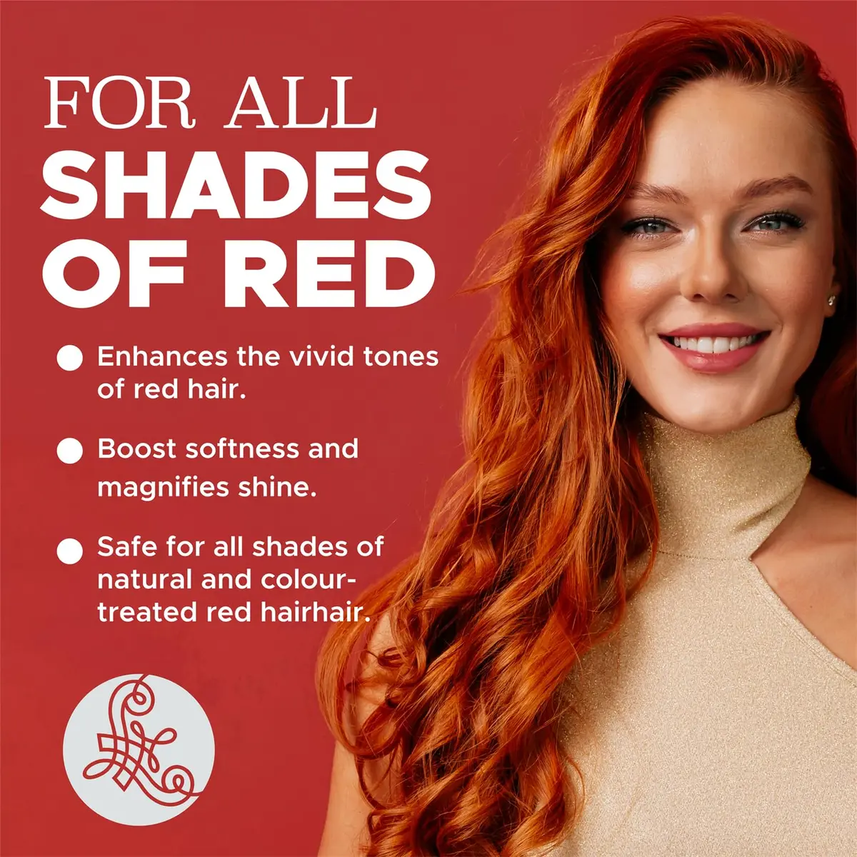 Luseta Red Hair Travel Size Shampoo and Conditioner 1.01oz | Revives & Enhances Fiery Tones - view 5