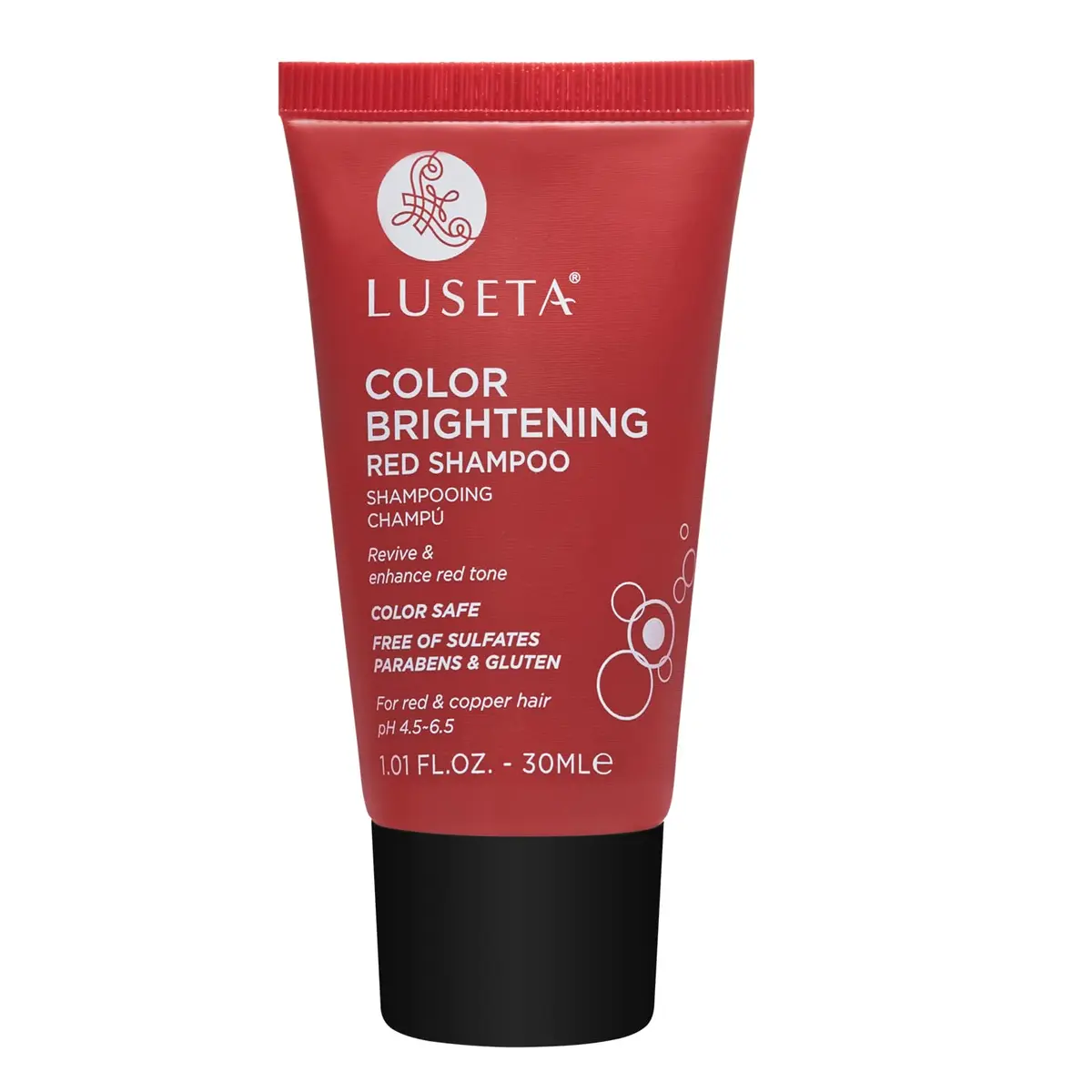 Luseta Red Hair Travel Size Shampoo and Conditioner 1.01oz | Revives & Enhances Fiery Tones - view 3