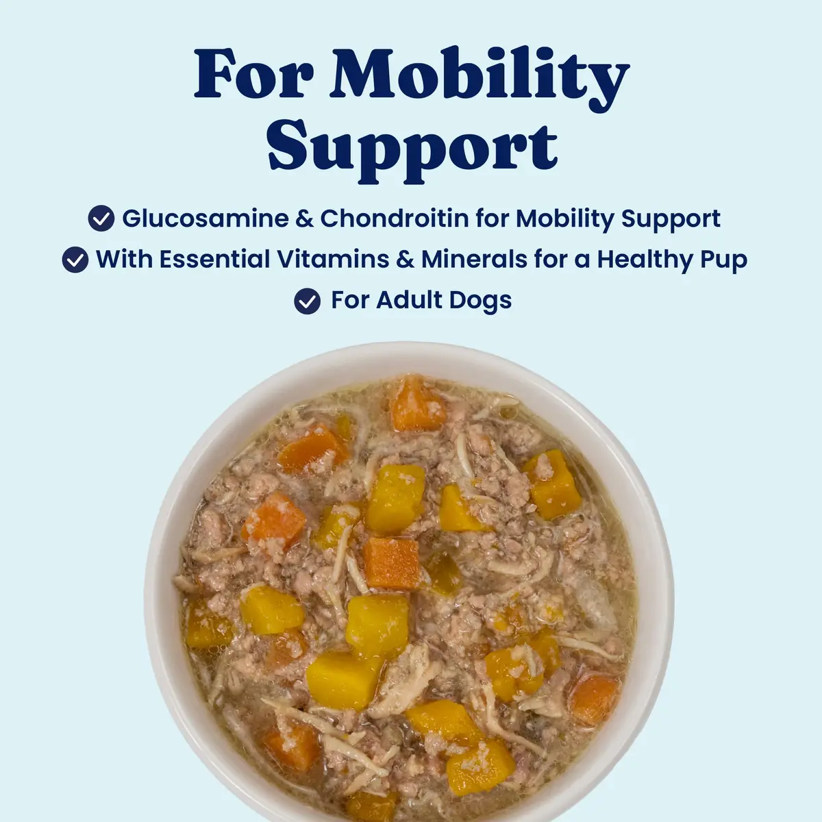 Solid Gold Wet Dog Food Topper, Beef & Veggies, 6ct | Supports Mobility & Gut Health - view 2