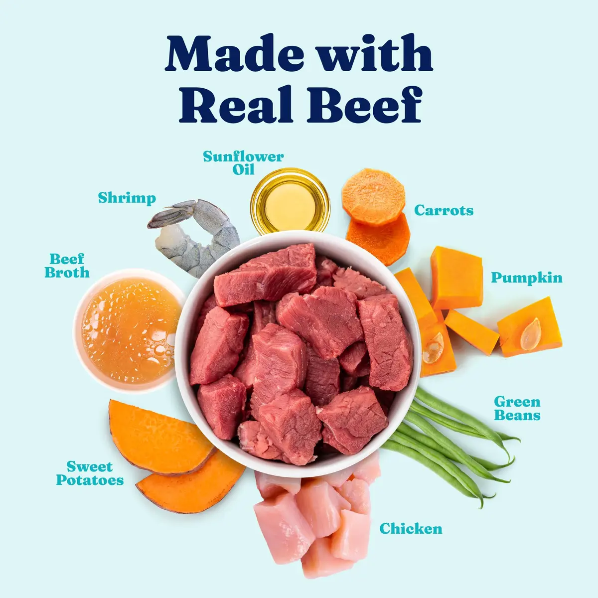 Solid Gold Wet Dog Food Topper, Beef & Veggies, 6ct | Supports Mobility & Gut Health - view 3