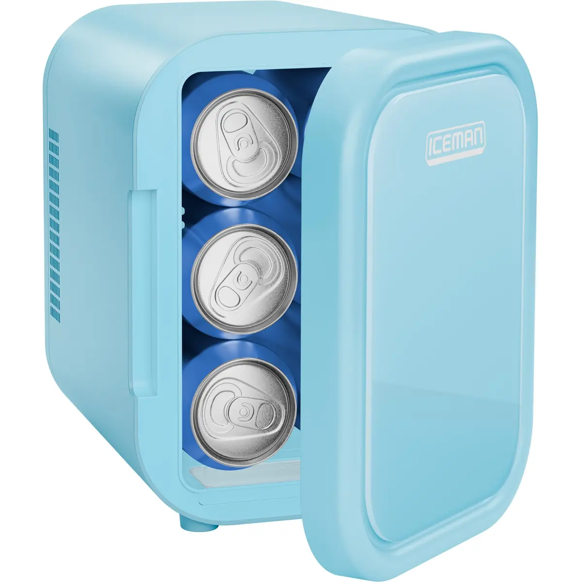 Iceman Portable Mini Fridge 4L | Fits 6 x 12 oz Cans, Cooler & Heater, Car & Office Use - main product image
