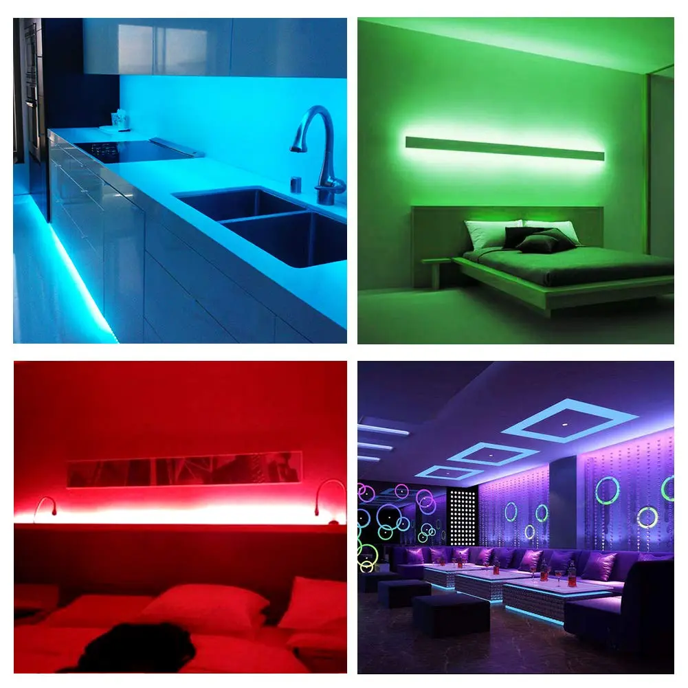 DAYBETTER RGB LED Strip Lights 30.48m (100ft) | Smart App & Remote Control for Bedroom Decor - view 7