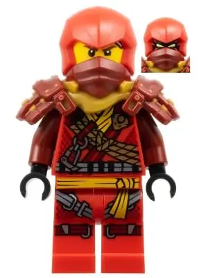 LEGO Ninjago Dragons Rising Season 2 Kai Climber Minifigure with Swords | ASTM-Tested Educational Toy Figure - view 3