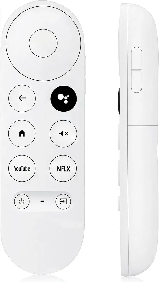 Dayume Voice Remote Control for Google Chromecast 4K TV | Compatible with G9N9N & GA01920-US (Snow) (70-120c) - main product image