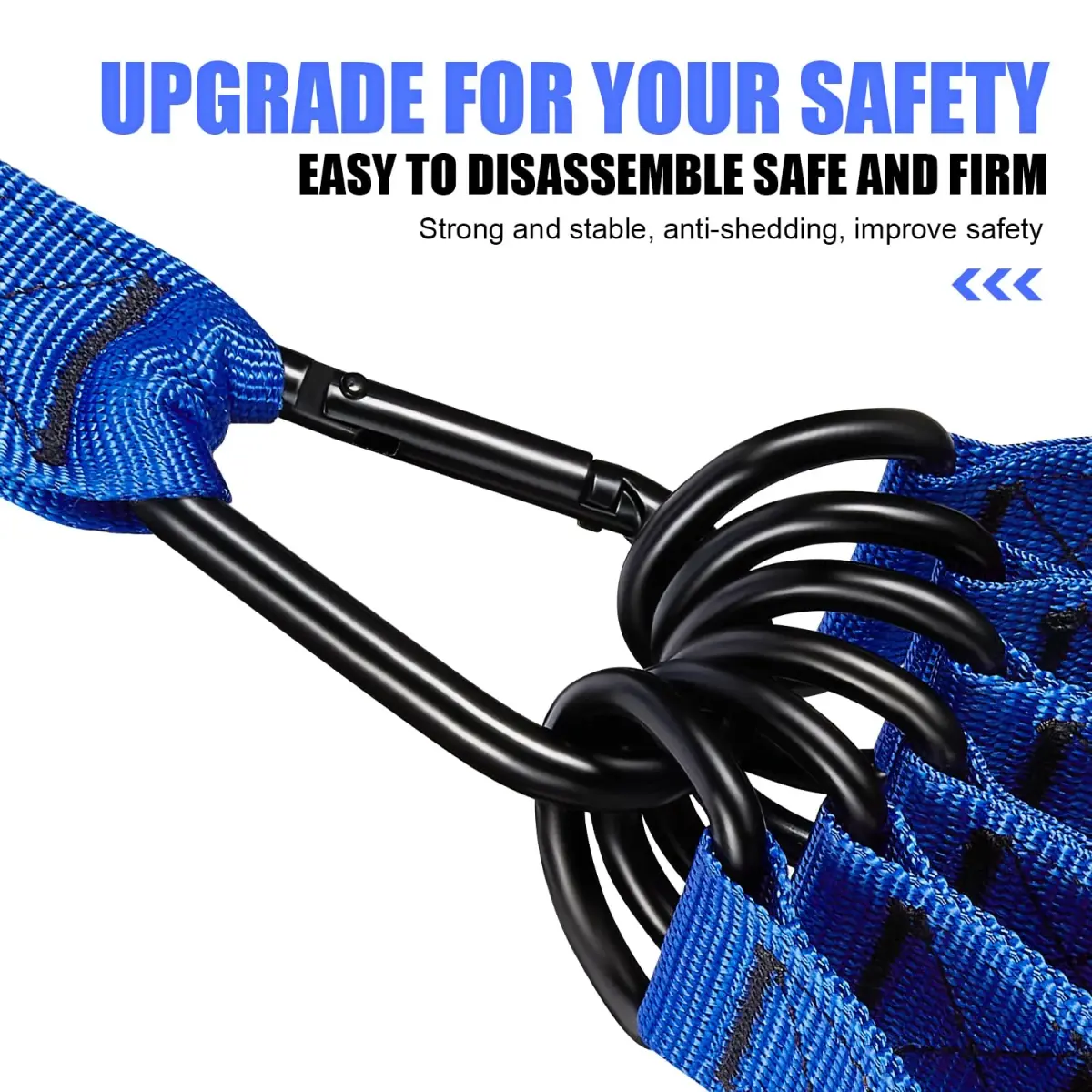 HPYGN 300lbs Heavy Resistance Bands Set with Handles, Door Anchor & Ankle Straps | 6 Levels for Muscle Training - view 3