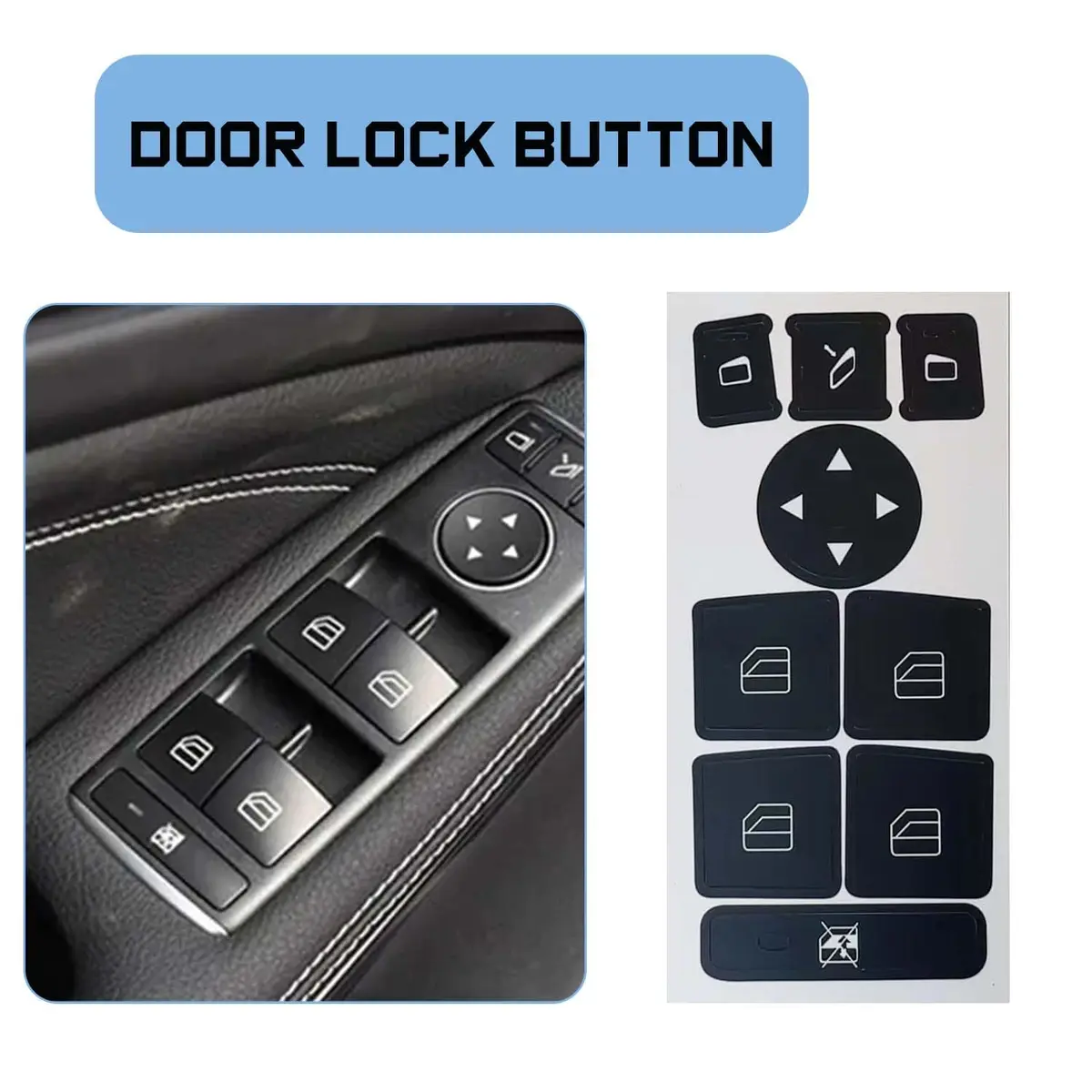 ZSYGYGDKS Dash Button Repair Kit for Mercedes W204 W212 GLK350 | Easy Fix for Mercedes Buttons - view 3