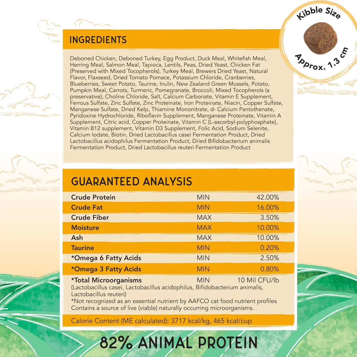 Blackwood Bounty Dry Cat Food Chicken & Turkey Recipe 4.5 lb | High Protein, Grain-Free, Slow Cooked - view 6