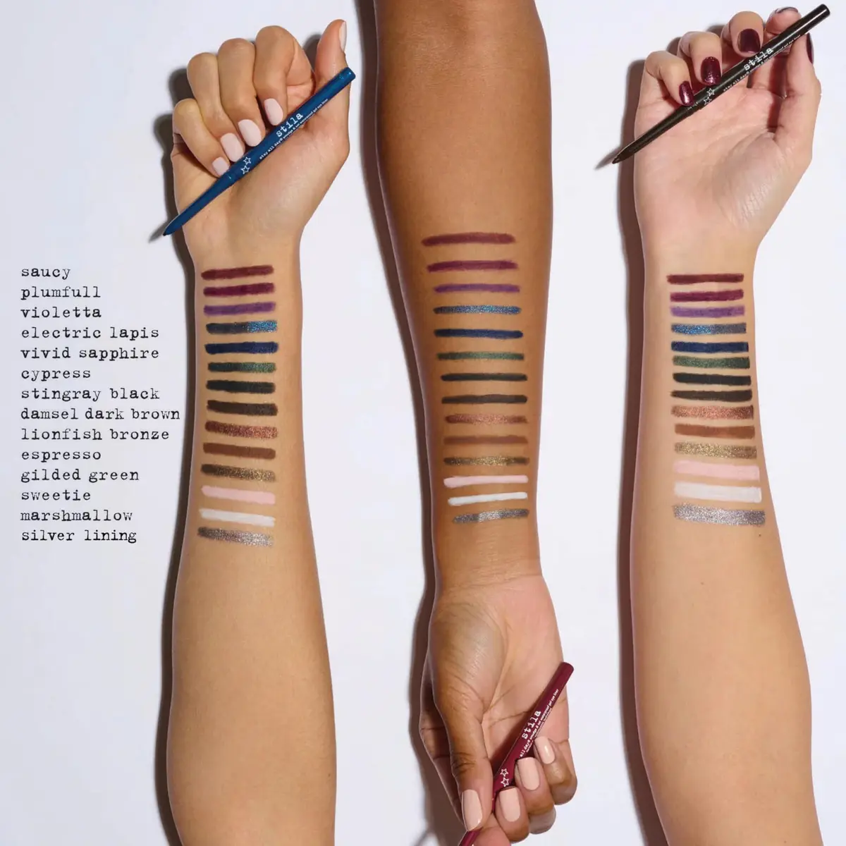 stila Stay All Day Smudge & Set Waterproof Gel Eyeliner (Cashmere) | 12-Hour Waterproof, Waterline Safe, No-Skip Glide - view 5