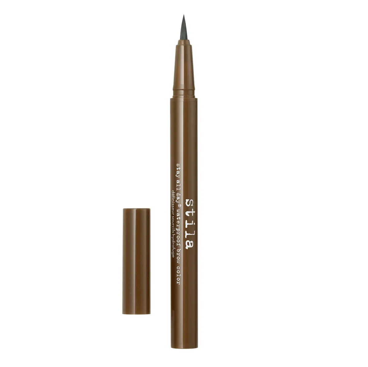 Stila Stay All Day Waterproof Brow Color, Brush Tip (Medium) | 24-Hour Smudge & Sweat Proof, Natural Finish - main product image