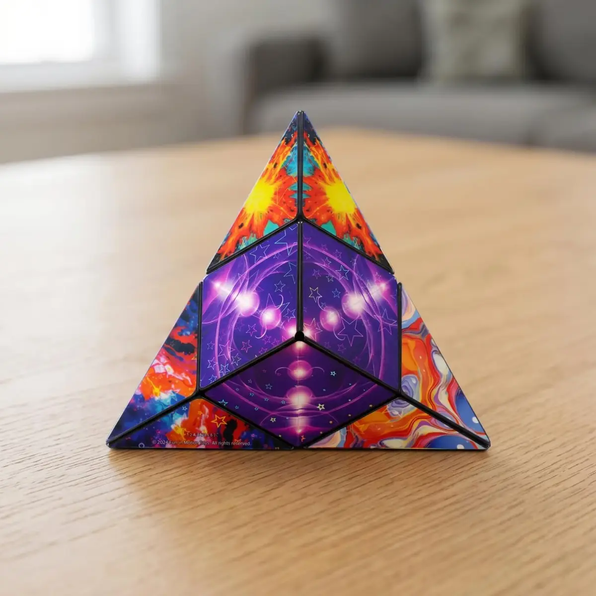 Shashibo Sensory Fidget Toy Cosmos Dodeca Shape Shifting Cube | 100+ Shapes for Stress Relief - view 2