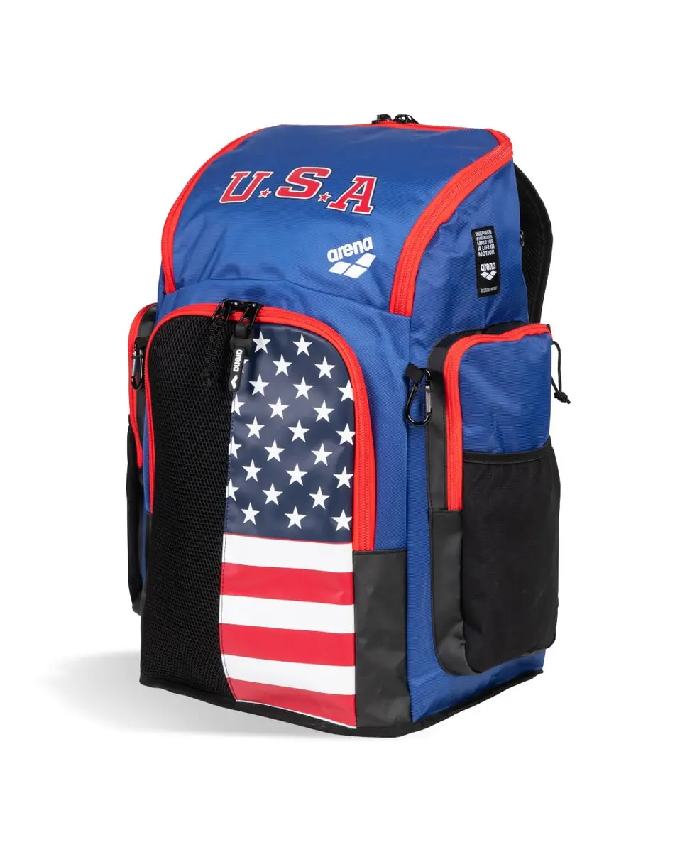 ARENA Spiky III Backpack 45L | Large Water-Repellent Swim Bag for Men & Women - view 2