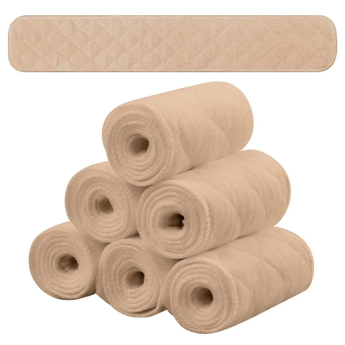 Toulite Cotton Bra Liners Sweat Pads Medium | Soft, Reusable & Breathable - main product image