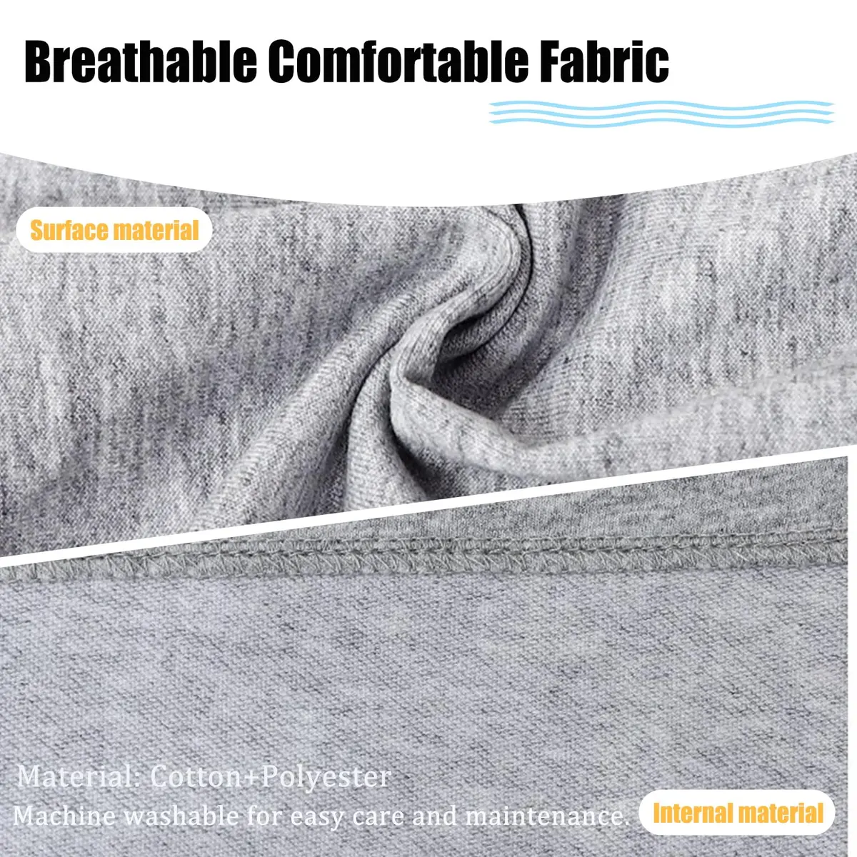 Lmaray Catheter Leg Bag Trousers Medium | Discreet, Breathable & Adjustable for Urine & Bowel Care - view 5