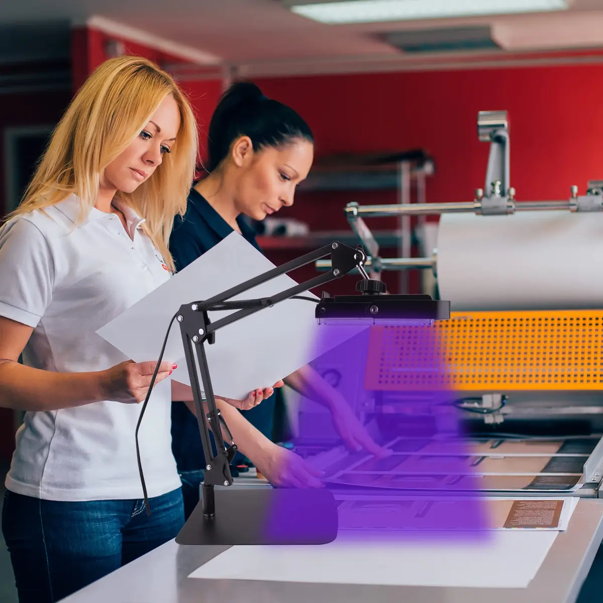 Dorhui 60W LED Exposure Unit for Screen Printing, UV Light 15.5 cm x 23.5 cm | Fast Curing for Emulsion & Cyanotypes - view 6