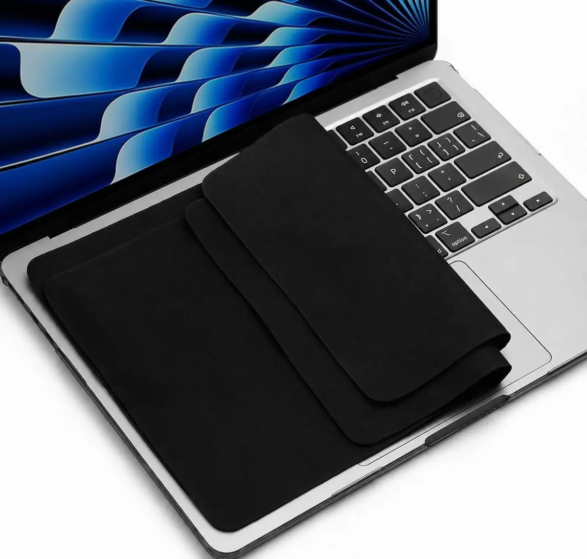 MUBUY-GOL 2 Pack Microfiber Cleaning Cloth 13" | Screen & Keyboard Protector for MacBook & Laptop - main product image