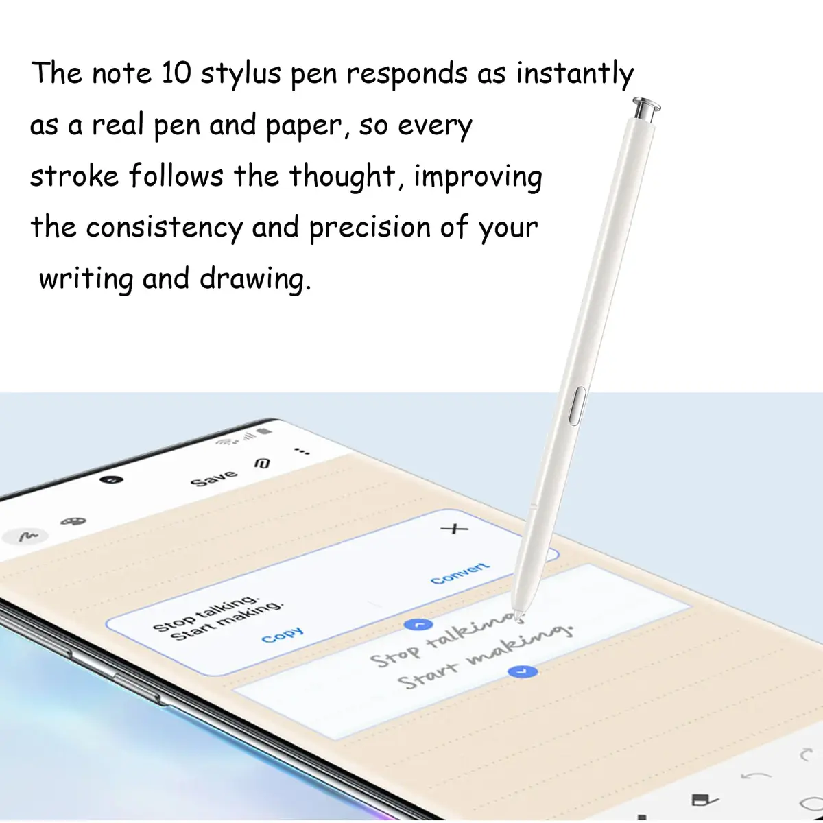 CaoXiong White S Pen Stylus for Samsung Galaxy Note 10 / Note 10 Plus (1 Pen) - view 5