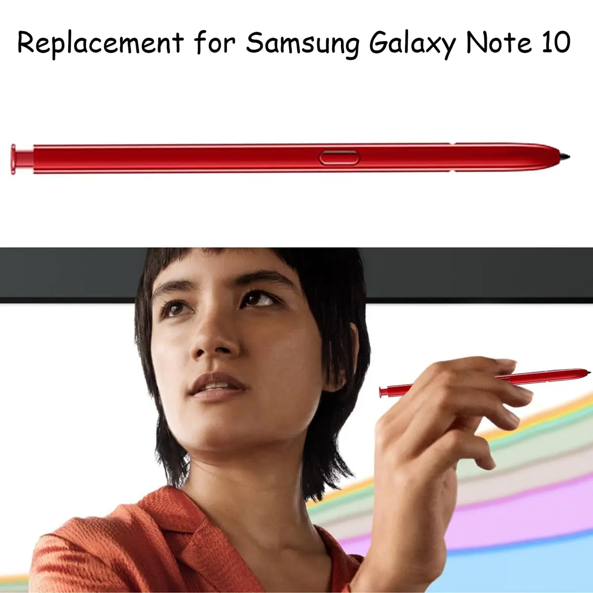 CaoXiong Replacement S Pen for Samsung Galaxy Note 10 / Note 10 Plus (Red) | 4096 Pressure Sensitivity - view 6