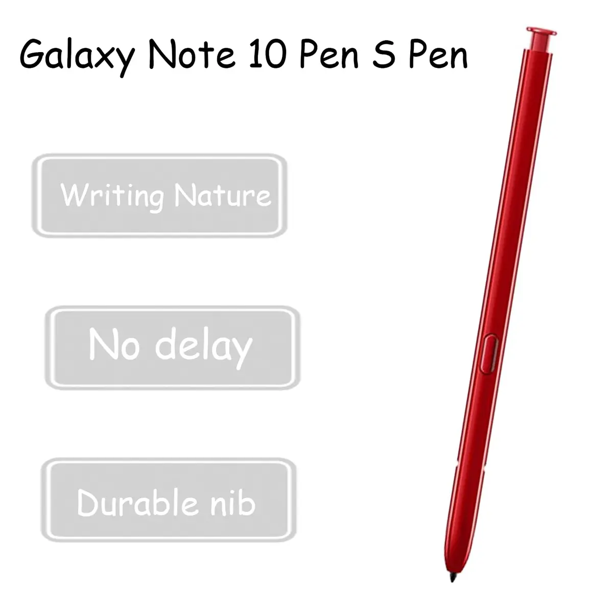 CaoXiong Replacement S Pen for Samsung Galaxy Note 10 / Note 10 Plus (Red) | 4096 Pressure Sensitivity - view 2