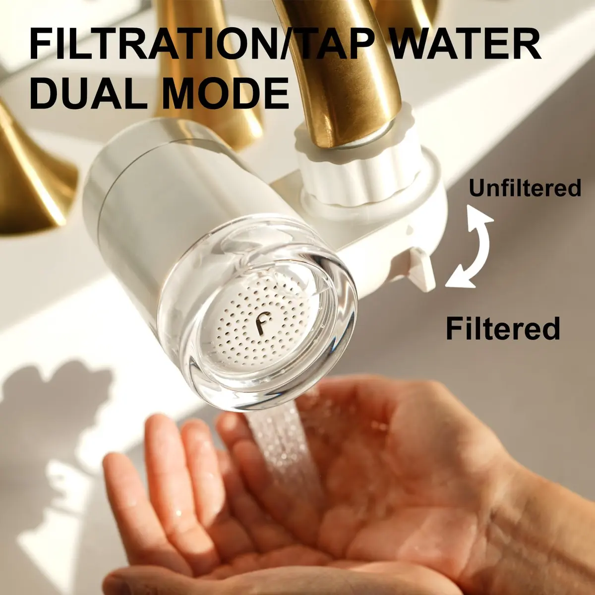 Filterbaby Skincare Filter 2.0 | Clinically Tested Bathroom Sink Filter for Skin Care (White) - view 8