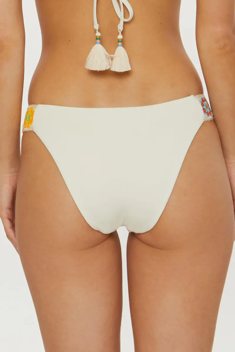 ISABELLA ROSE 1969 - Women's Cali Bikini Bottom, Cheeky Coverage, Swimwear Separates for Women, Natural, Small | Brazilian Cheeky Fit - view 3