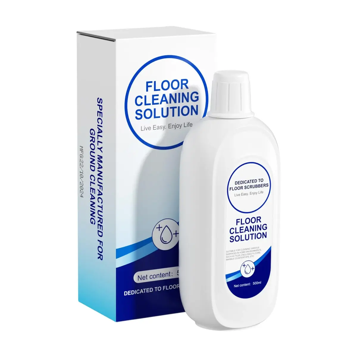 Nukisa Floor Cleaning Solution 500ml (17.63 Fl Oz) | Concentrated Formula for Tineco Vacuums - main product image