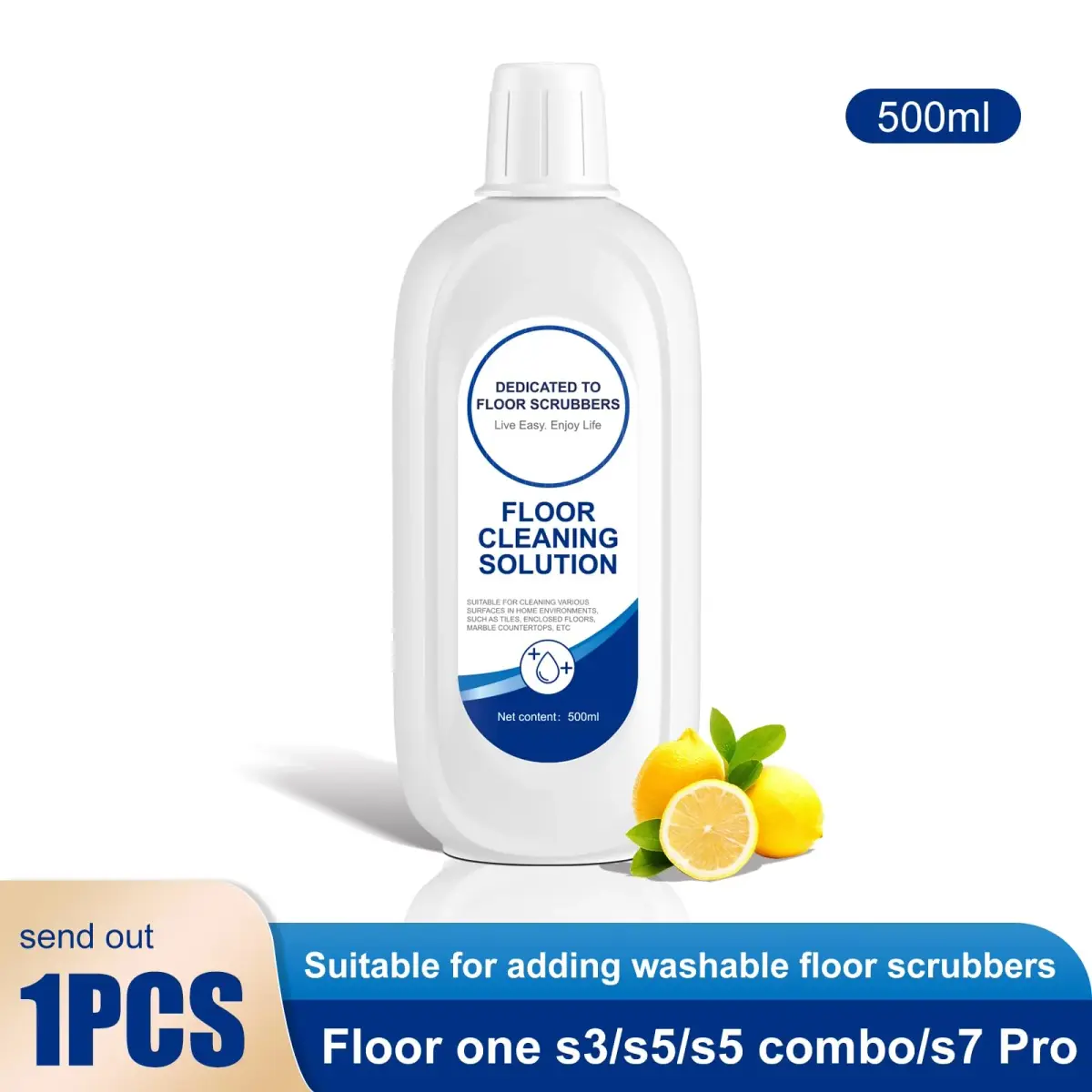 Nukisa Floor Cleaning Solution 500ml (17.63 Fl Oz) | Concentrated Formula for Tineco Vacuums - view 8