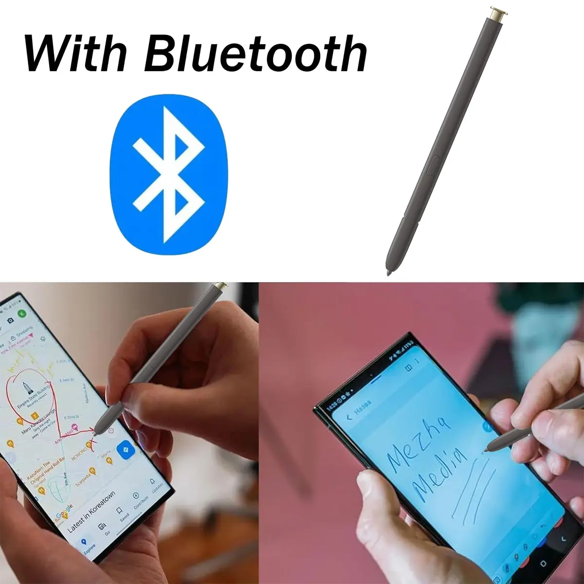Dakexiong S24 Ultra S Pen for Samsung Galaxy S24 Ultra | Bluetooth Replacement, Yellow Gold - view 4