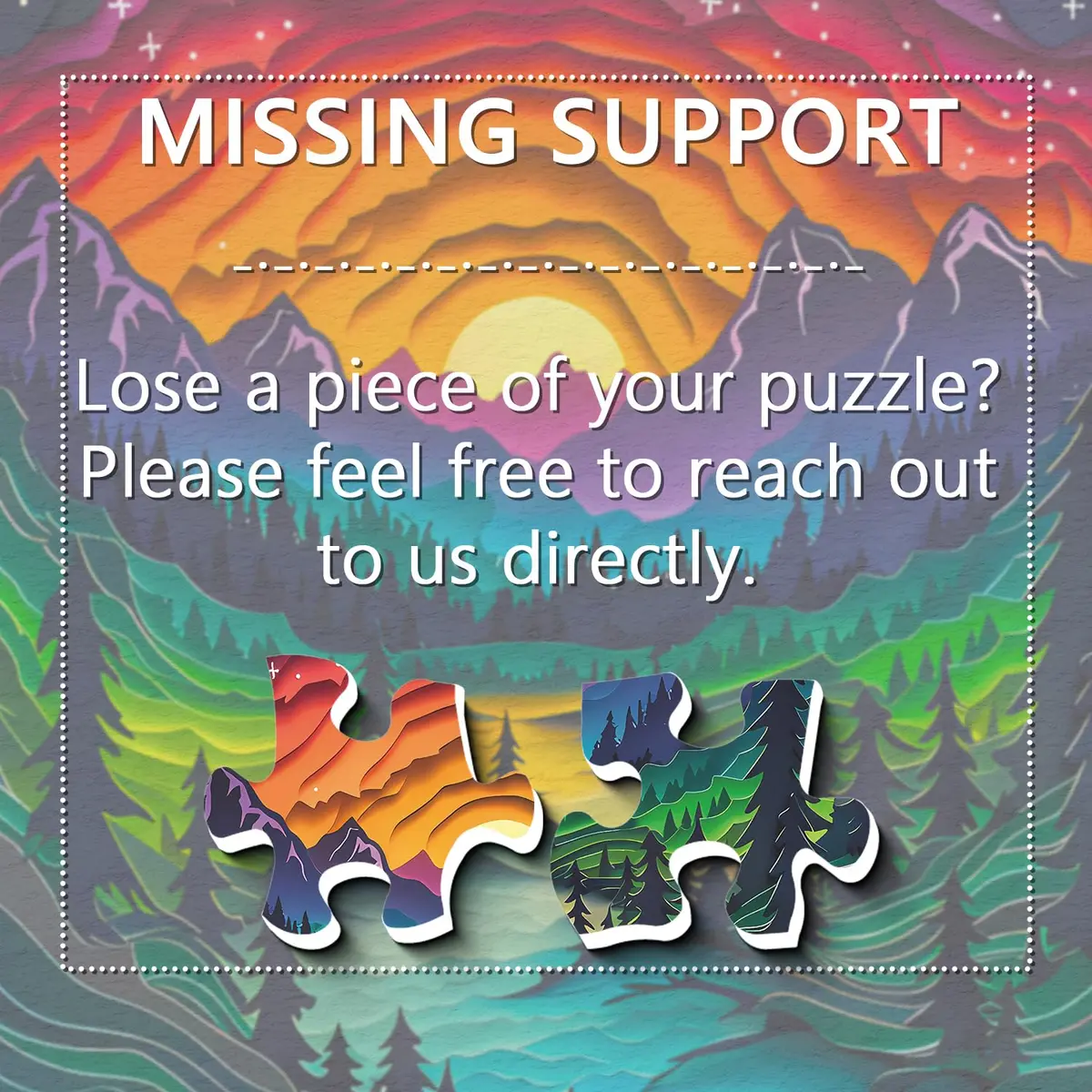 PPuzzling Magic Forest Puzzle 26.6 x 26.6 inches | 1000 Piece Challenging Art Puzzle - view 7