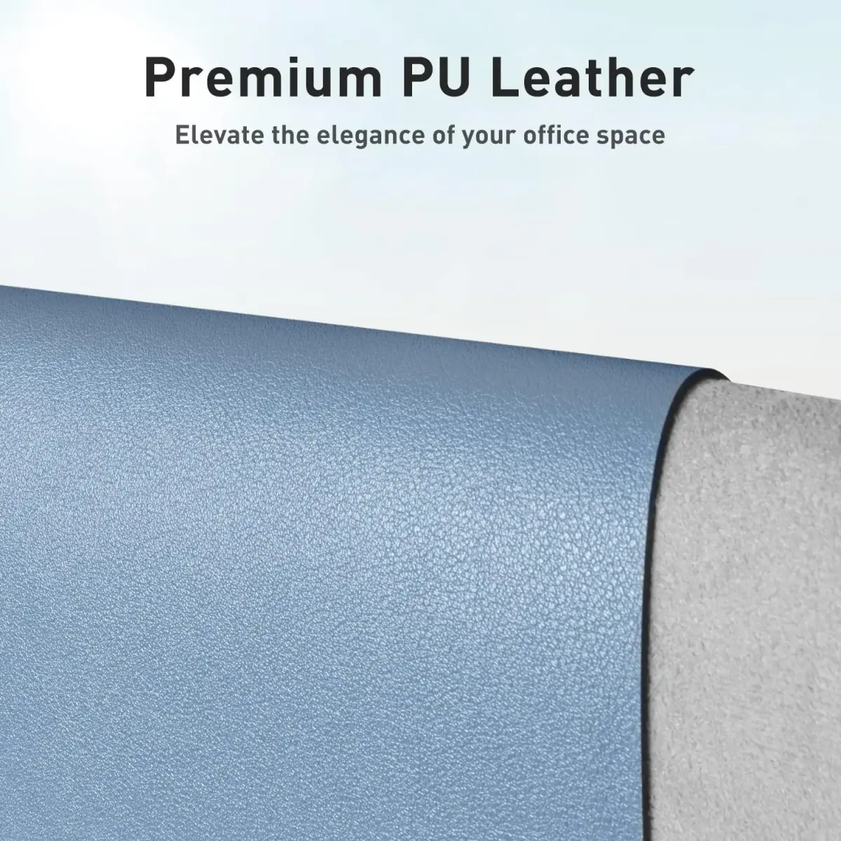 Aothia PU Leather Desk Pad Protector 122cm x 43cm (48"x17") | Non-Slip, Waterproof, Professional Office & Home Use - view 2