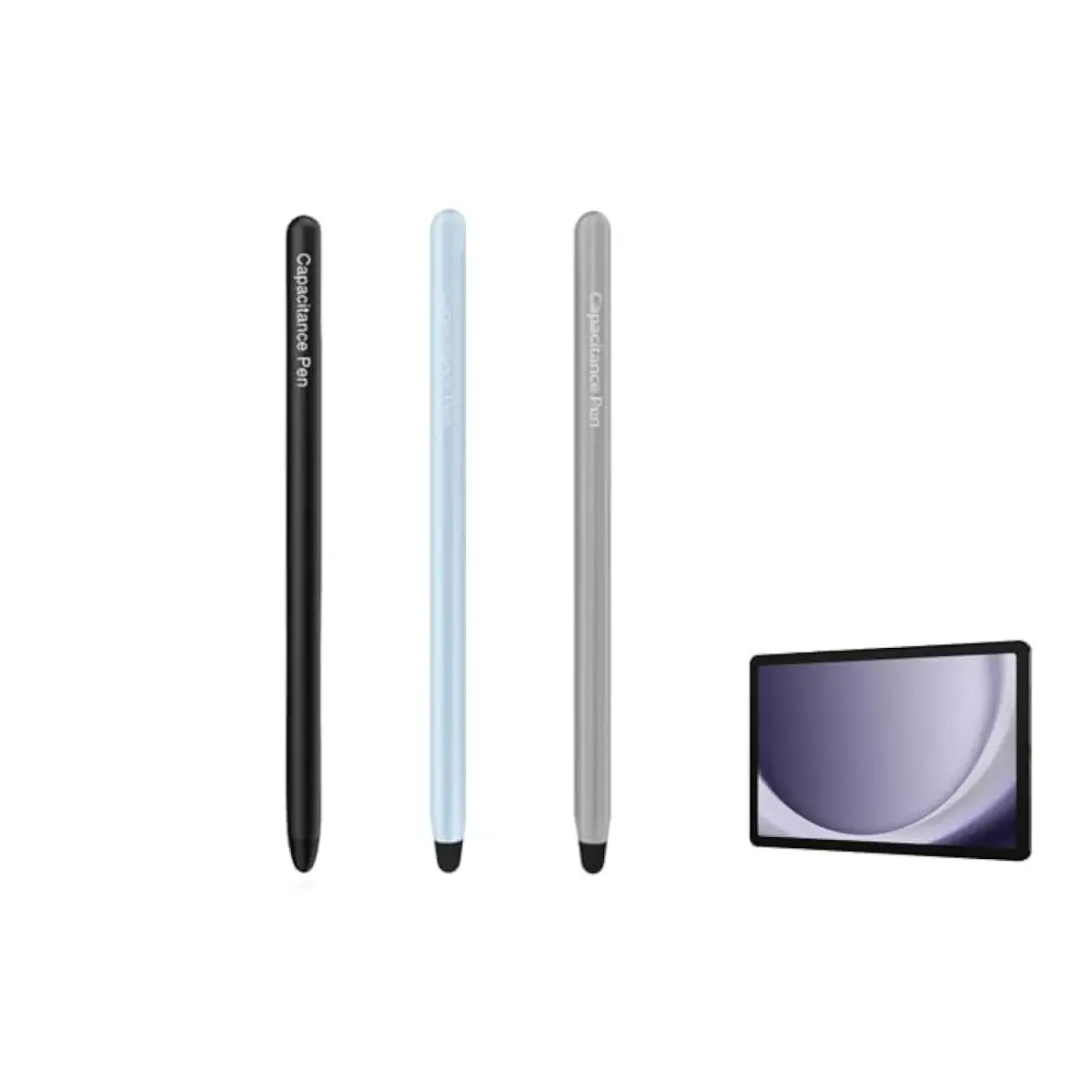 thexxa Universal Stylus Pen for Samsung Galaxy Tab A7/A7lite/A8/A9+ & iPad/Android/Microsoft/Surface Devices | Black+Blue+Gray - main product image