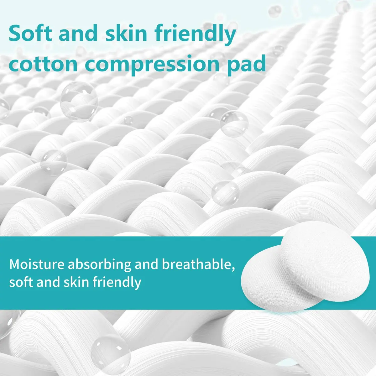 ENLUNTRA Belly Button Shaper with Waterproof Cotton Pads 8×8cm | Infant Navel Support for Baby's Comfort - view 3
