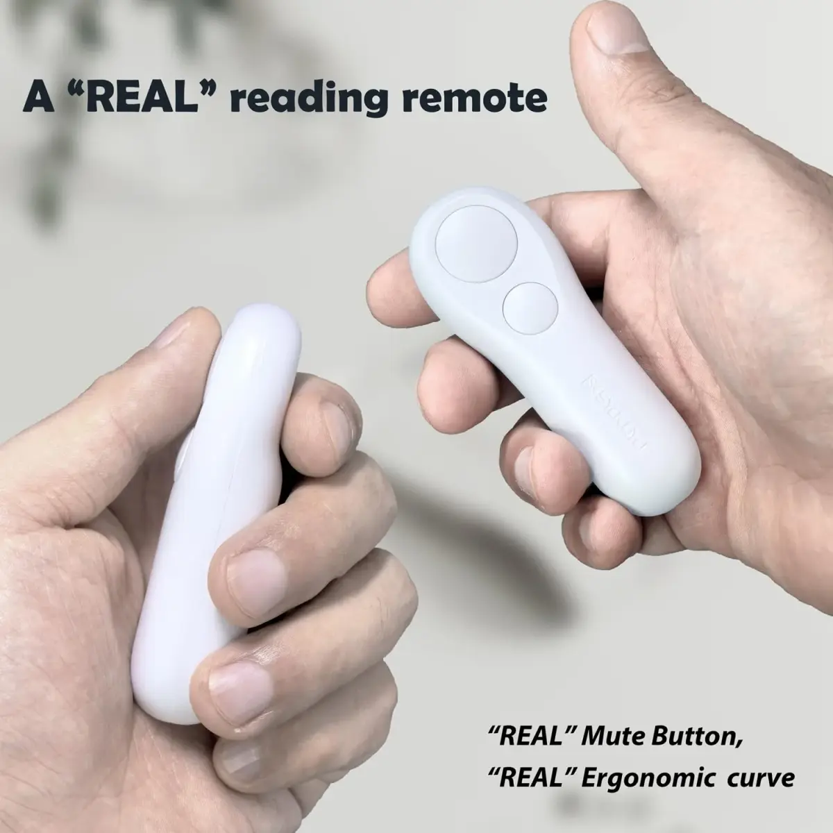 SK SYUKUYU RF Remote Control Page Turner for Kindle, iPad, Android Tablets, iPhone - White | Hands-Free Reading & Photo Capture - view 3