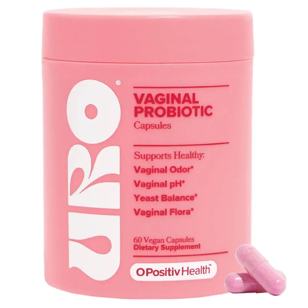 O Positiv URO Vaginal Probiotics 60 Count (1 Month Supply) | Supports Vaginal Health & pH Balance - main product image