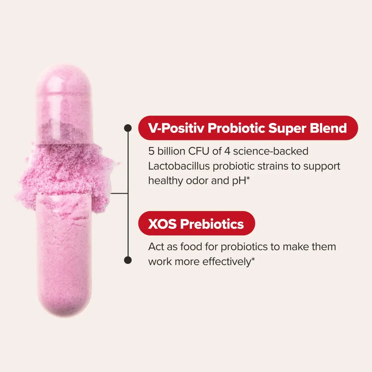 O Positiv URO Vaginal Probiotics for Odor, Flora & pH Balance – 180 Capsules (90-Day Supply) | Supports Vaginal Health - view 3