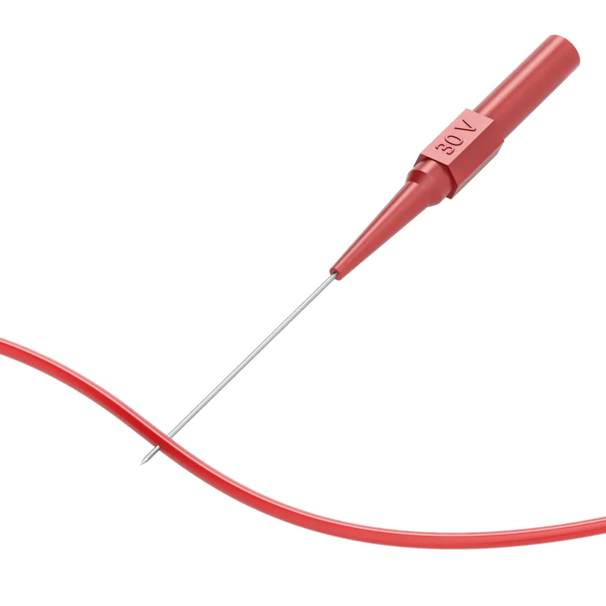 Goupchn 0.7mm Long Version Test Probes Pins, Red & Black | Stainless Steel, 11.2cm, 10PCS - view 4