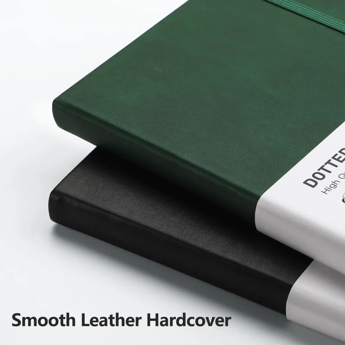 RETTACY Dotted Journal Notebook A5 Dark Green 192 Pages | Acid-Free Paper for Journaling - view 4