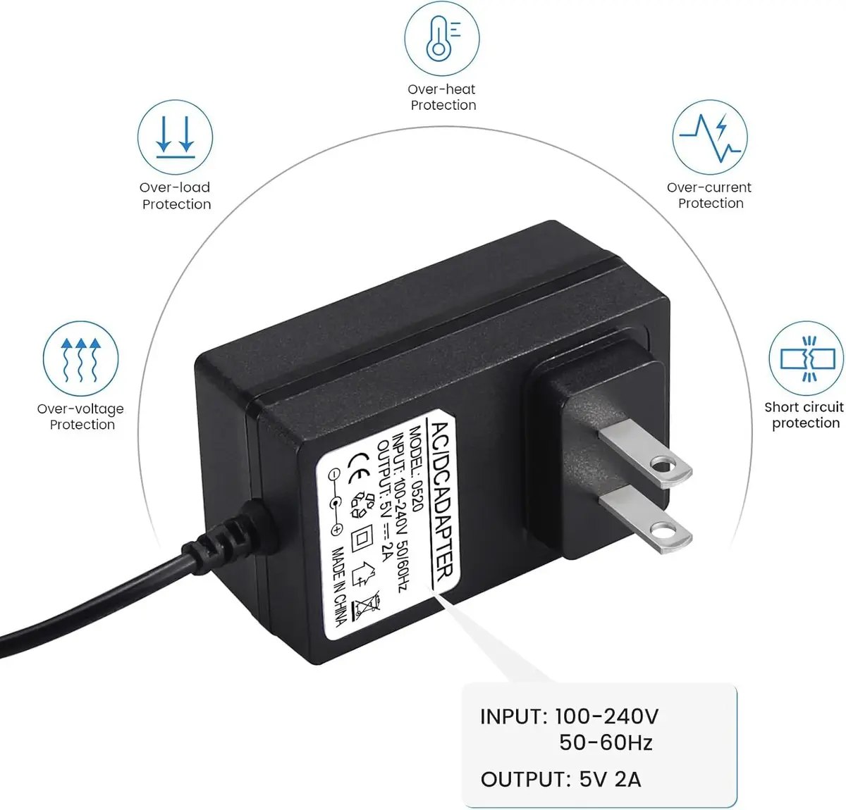 YEAOI E Collar Charger for Mini Educator 300 400 | Compatible with ET-300 ET-400 Collars - view 5