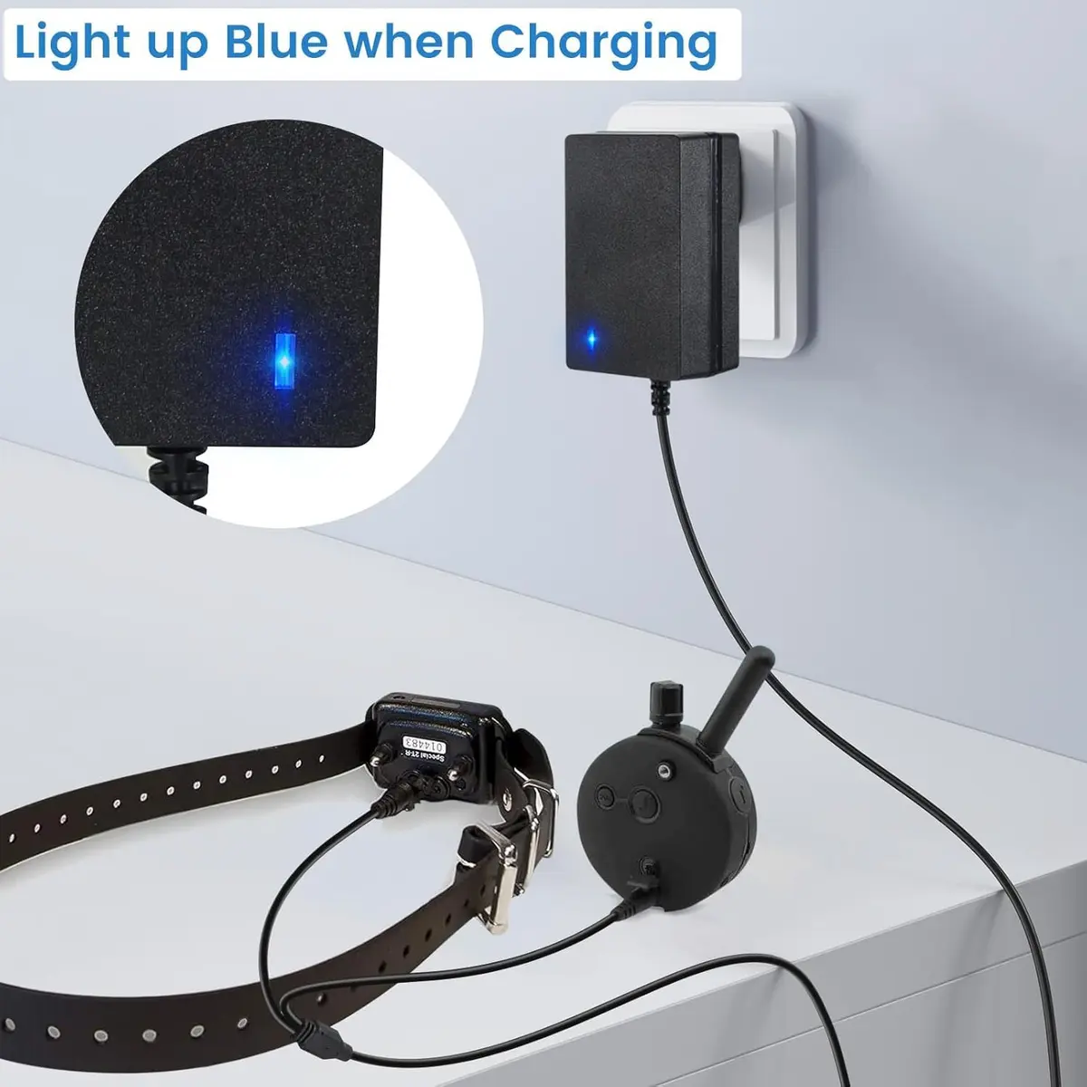 YEAOI E Collar Charger for Mini Educator 300 400 | Compatible with ET-300 ET-400 Collars - view 4