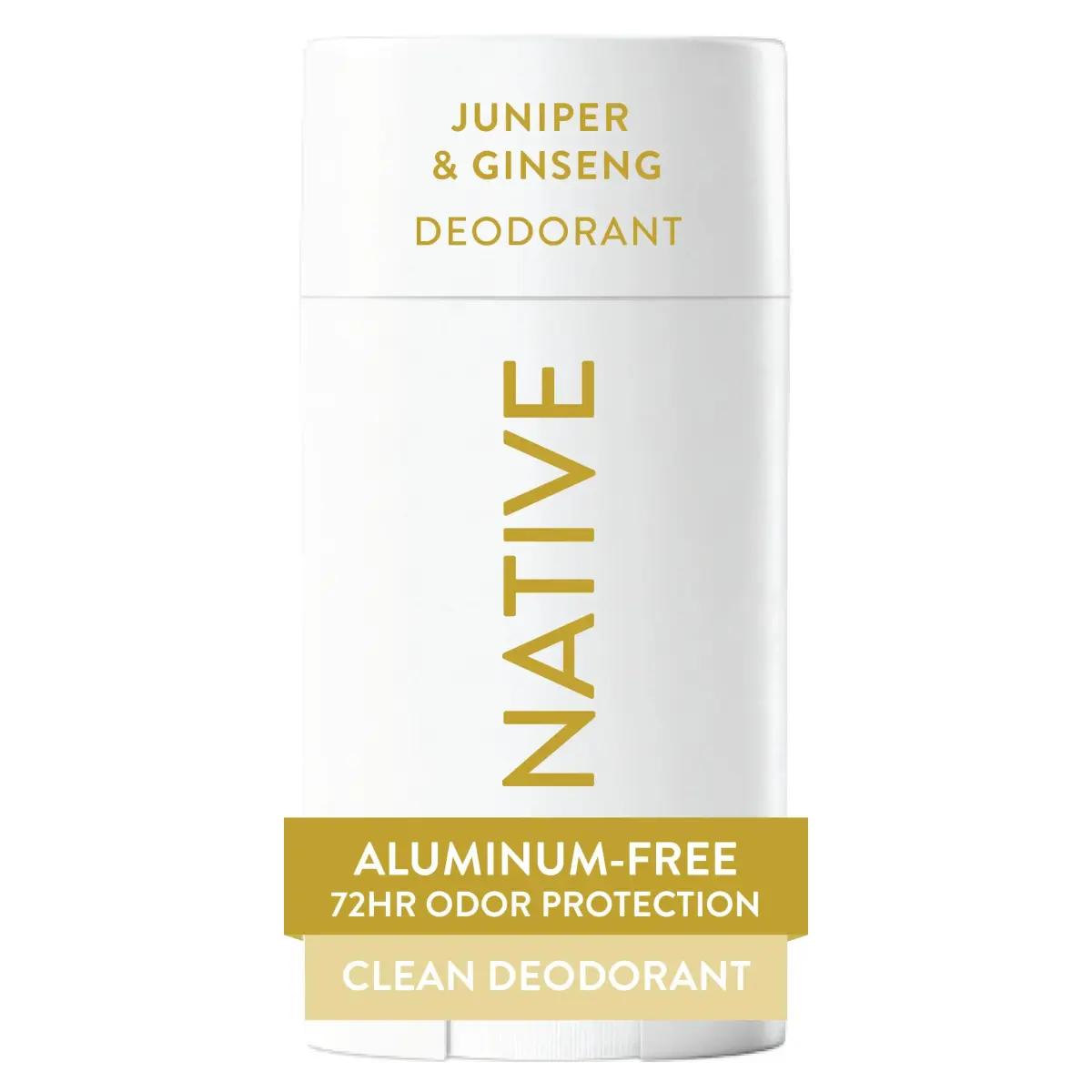 Native Natural Deodorant Juniper & Ginseng 75.6g (2.65oz) | 72-Hour Odor Control - main product image