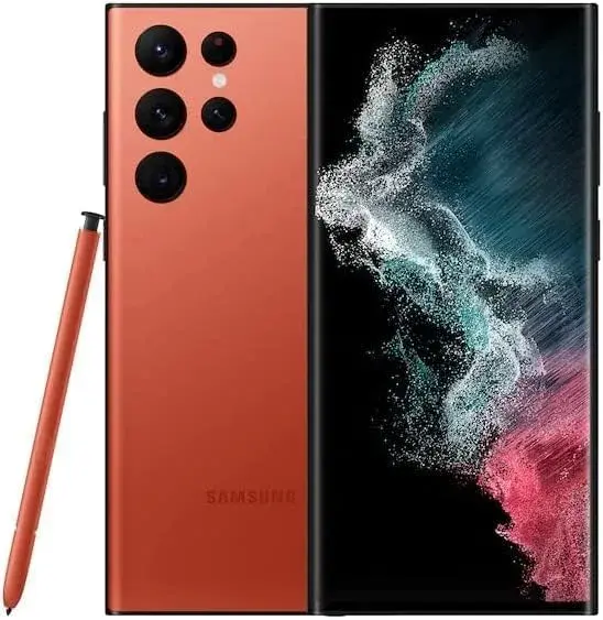 YJSK S Pen Replacement for Samsung Galaxy S22 Ultra 5G Stylus Pen with Bluetooth, 4096 Pressure Sensor, Air Command, 5 Tips (Red) - view 3