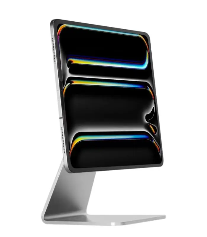 BongBingBoo Magnetic iPad Pro 13" Stand (M4&M5) Silver | Stable Aluminum Mount - main product image