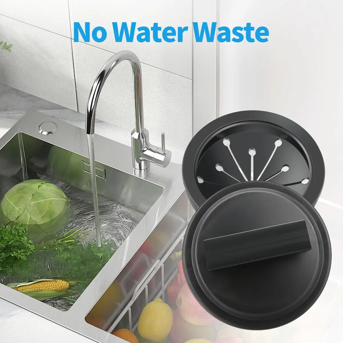 Dincerpen 3 Inch Garbage Disposal Splash Guard & Cover | Oil & Cold Resistant Rubber - view 7